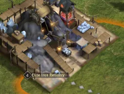 Elite Iron Refinery on the map