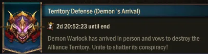 Territory Defense event banner