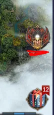 Lord icon on the map
